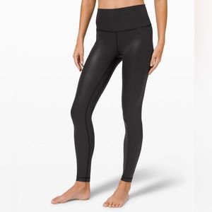 Lululemon Wunder Under 28” in *Shine size 4